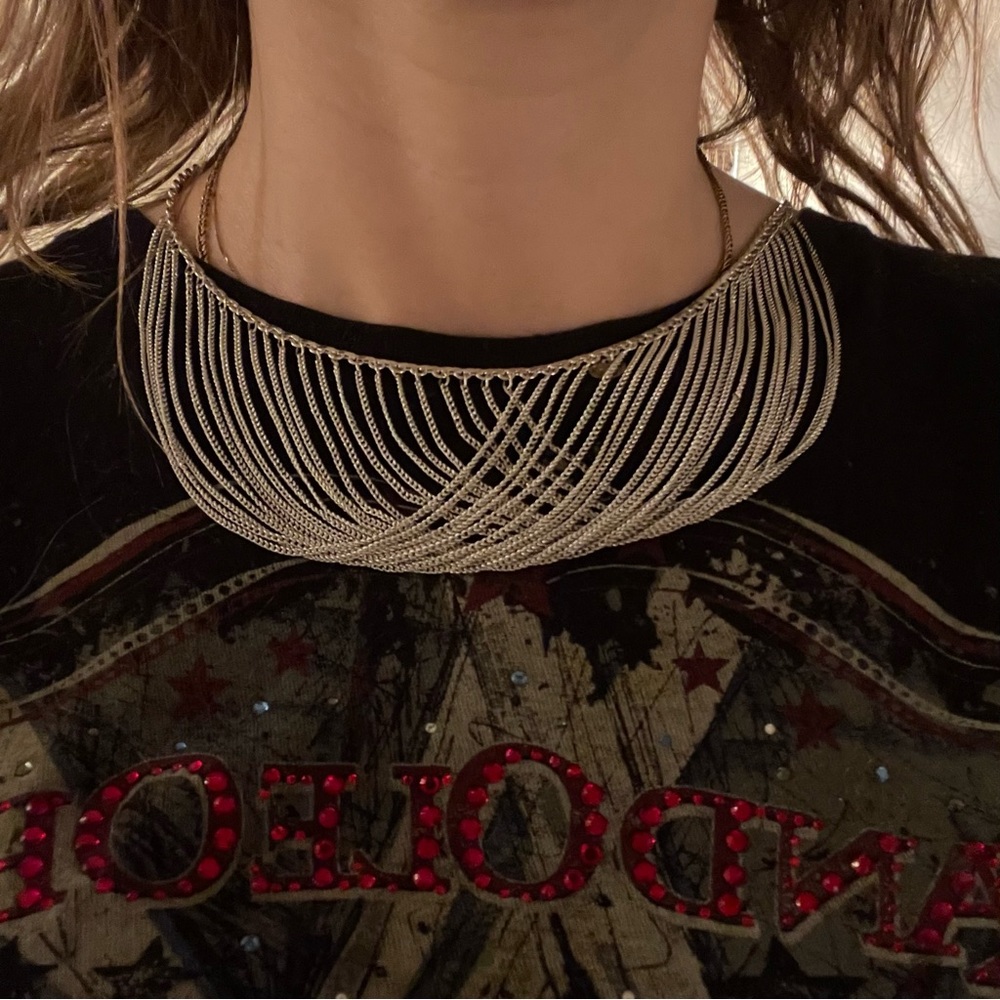 925 Italian silver necklace.
